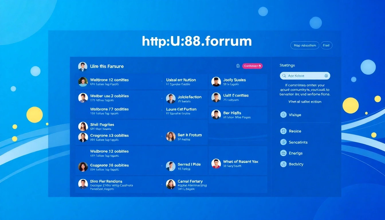 Explore vibrant discussions on https://uu88.forum, highlighting community engagement and digital interaction in a user-friendly forum layout.