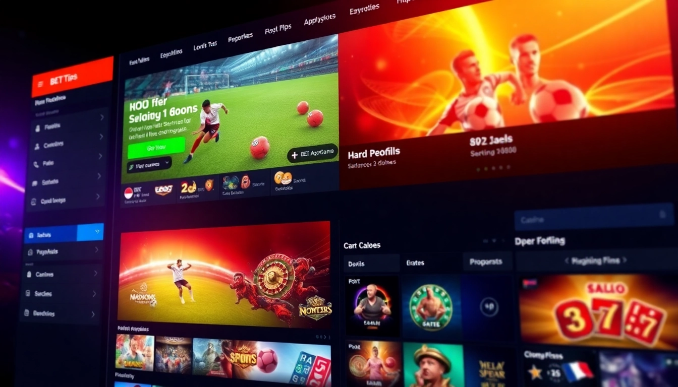 High-quality visual of 32WIN COM's sportsbook and casino interface highlighting features and user engagement tools for online betting users.