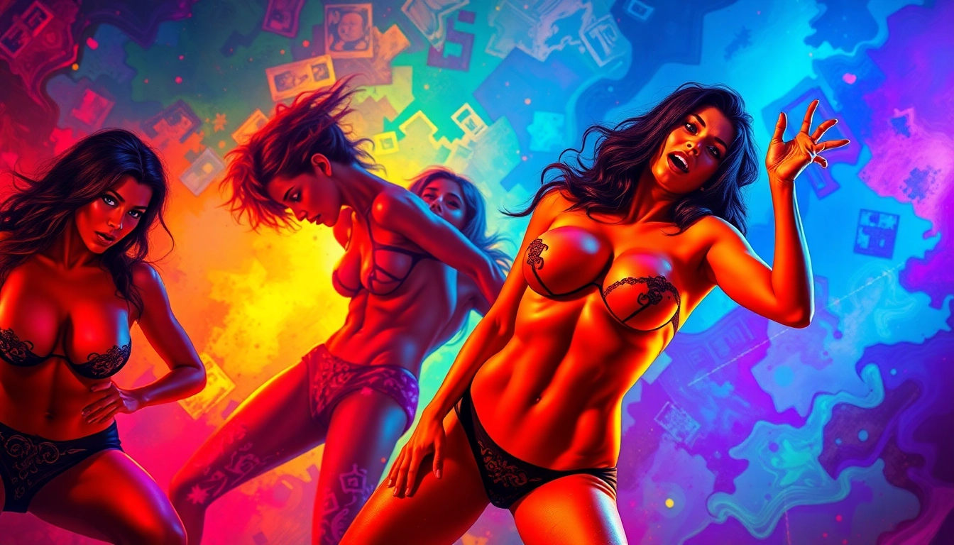 Close-up of a creative NSFW AI generator showcasing realistic and detailed explicit imagery generated from prompt, emphasizing artistic quality and technology.