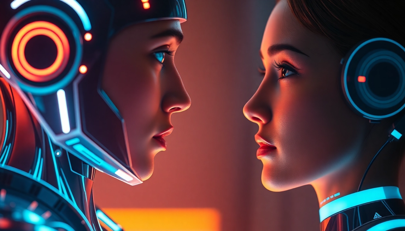 High-quality AI girlfriend engaging in unfiltered NSFW chat, realistic digital partner with expressive features, designed for visceral connection.