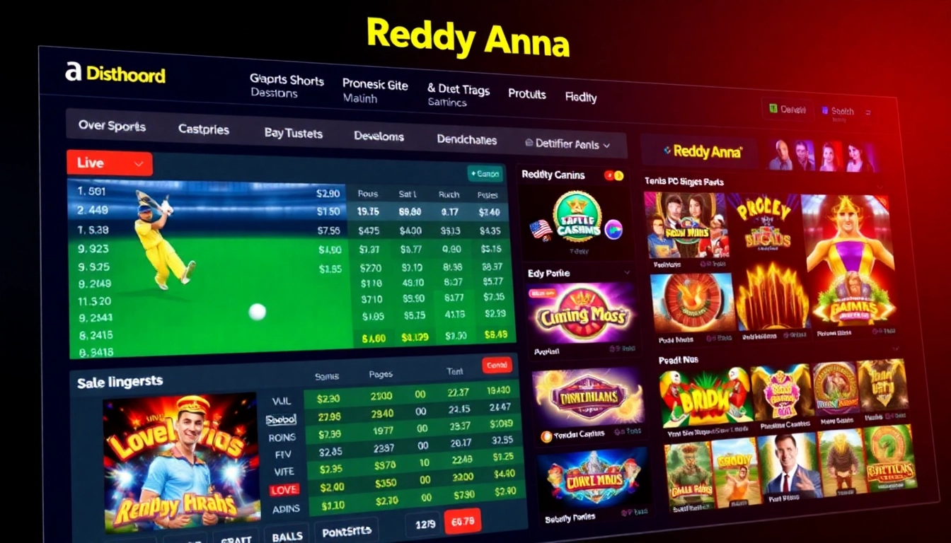 Reddy Anna platform features live cricket betting, casino games, and fast transactions, highlighting trusted Indian betting services.