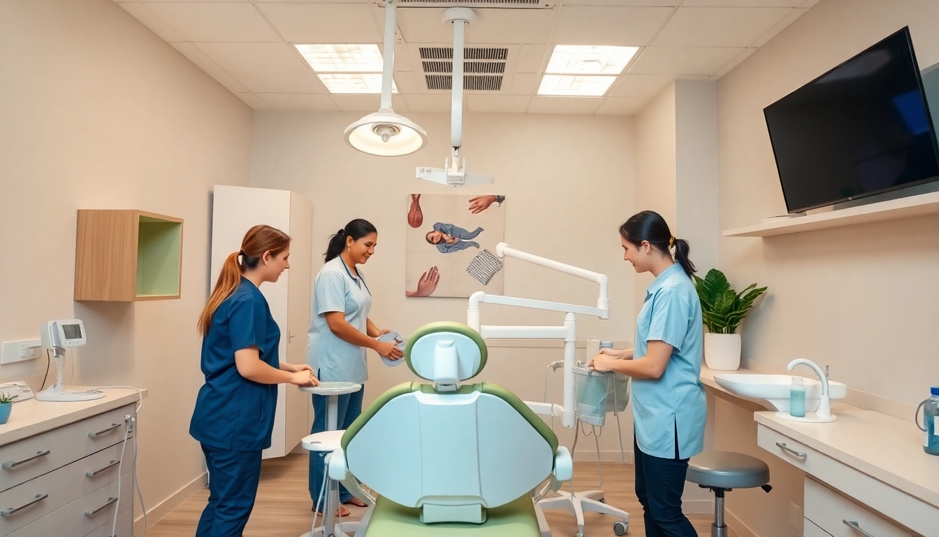 Ventura Bright Dental team providing friendly dental care in a modern clinic environment